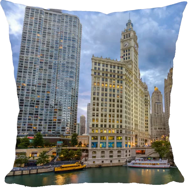 Chicago River and Michigan Avenue
