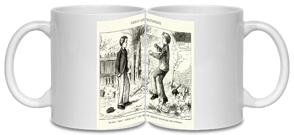 Dickens, Great Expectations, He said, Aha! would you?
