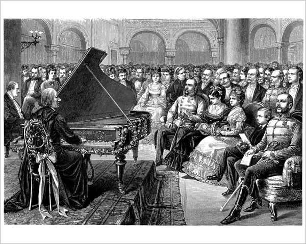 Franz Liszt concert in Pest