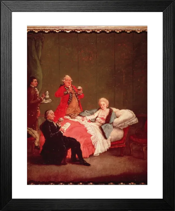 Framed Print : The Morning Chocolate Print LS005303