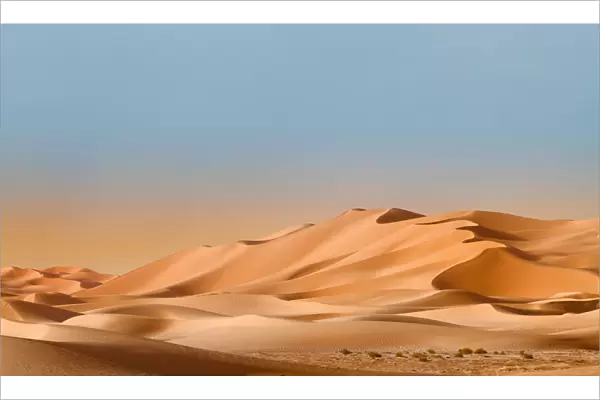 Dunes in the Sahara Desert, Ouargla. Algeria