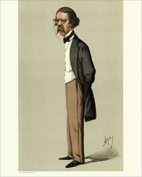 Sir Henry Thompson, British surgeon and polymath, Vanity fair caricature
