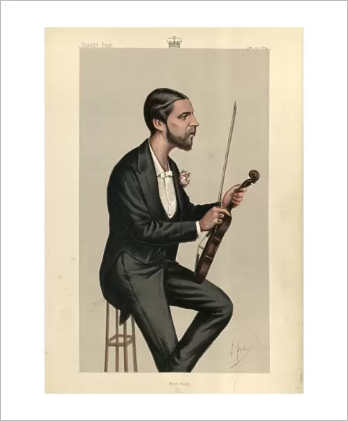 First Violin, Alfred, Duke of Saxe-Coburg and Gotha, Vanity Fair