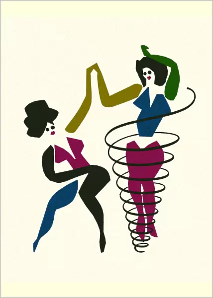 Two Women Dancing