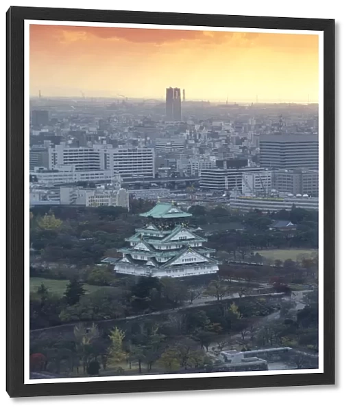 Japan, Honshu, Osaka Prefecture, Osaka castle
