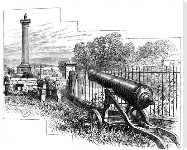 Walkers Pillar Monument in Londonderry, Northern Ireland - 19th Century