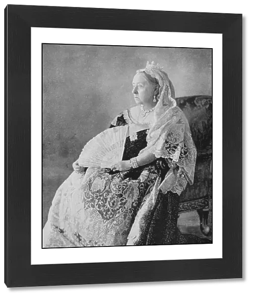 Antique Londons photographs: Queen Victoria
