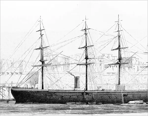 'Minotaur'English ship in Malta