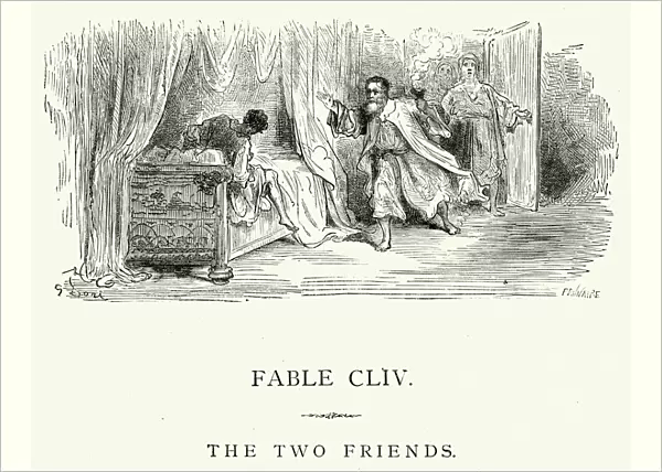La Fontaines Fables - The Two Friends
