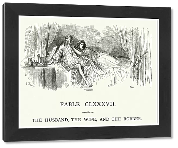 La Fontaines Fables - Husband Wife and the Robber