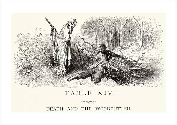 La Fontaines Fables - Death and the Woodcutter