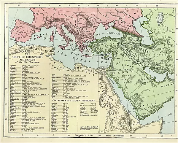 Old Testament Map
