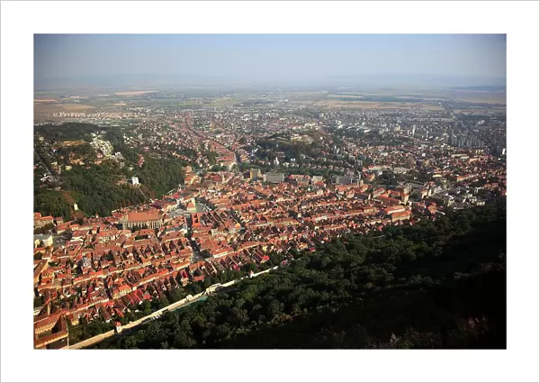 View of Brasov, Brasov, Transylvania, Romania