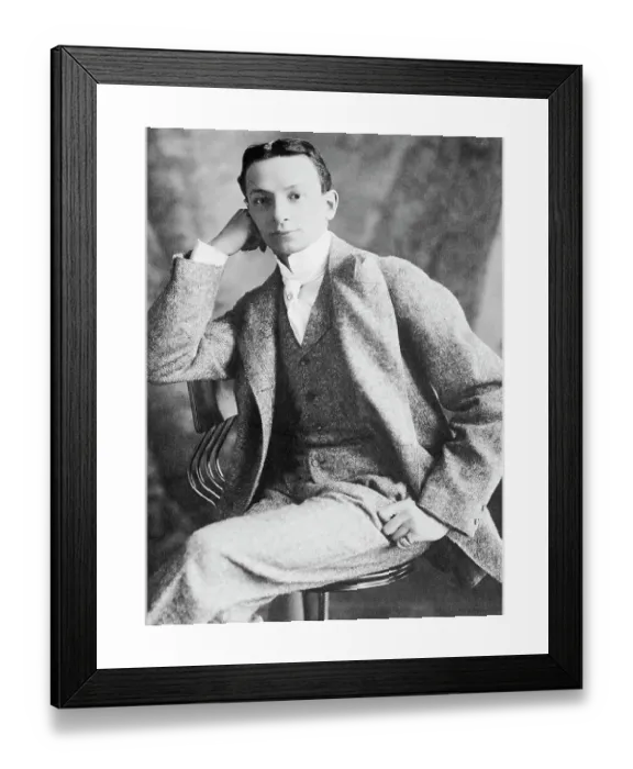 Framed Print : Flo Ziegfeld Portrait Print Framed Print : Flo Ziegfeld Portrait Print