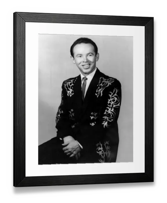 Framed Print : Charlie Louvin Print circa 1958