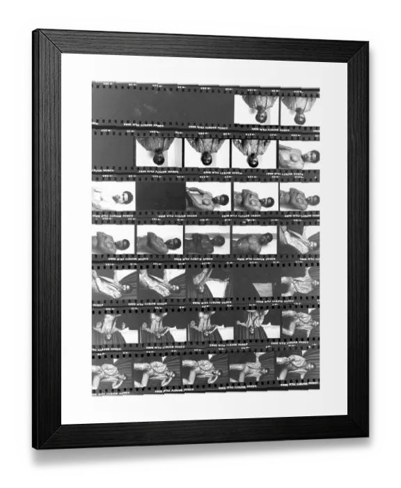Framed Print : Kurtis Blow Print circa 1970