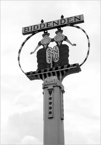 Biddenden sign in Kent, England ? TopFoto