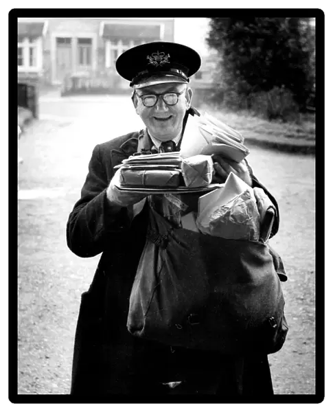 For seventeen years Mr Harold Smith has been a postman and he lives and works in Sidcup