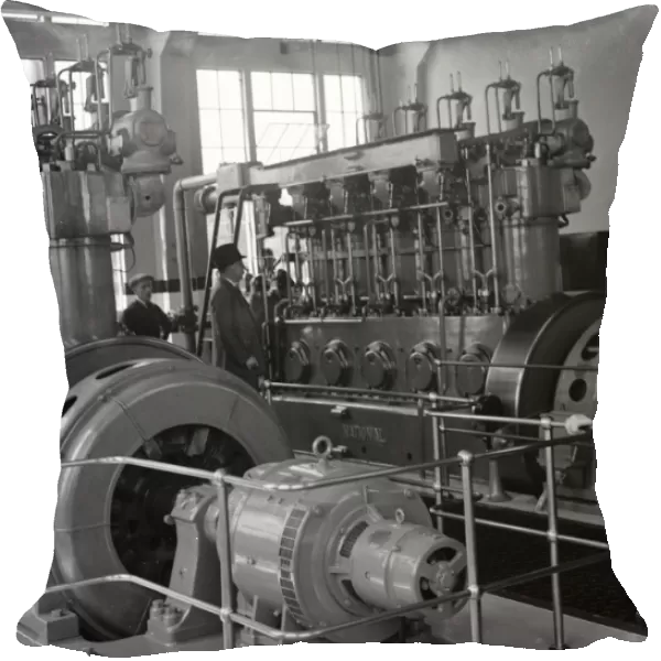 Machinery in the Dartford Sewage Works. 1935