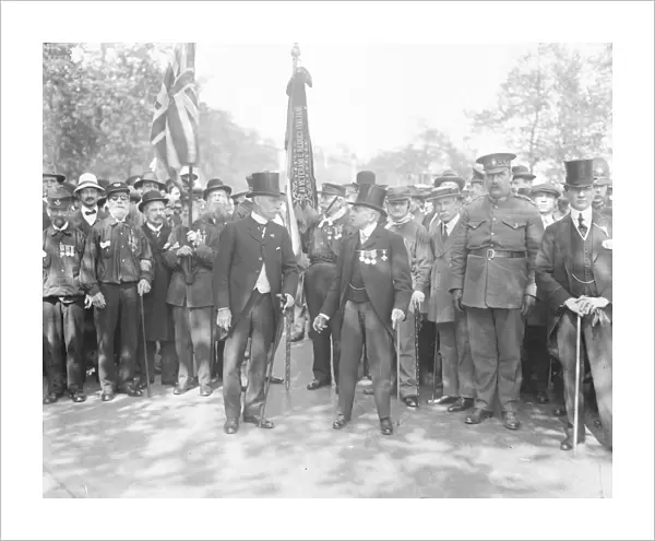 Garibaldian veterans in the Italian demonstration in London. 1914 - 1918