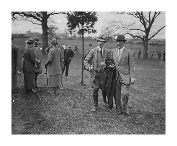 Jersey Cattle Show at Tunbridge Wells Viscount Hardinge ( right ) 2 May 1923