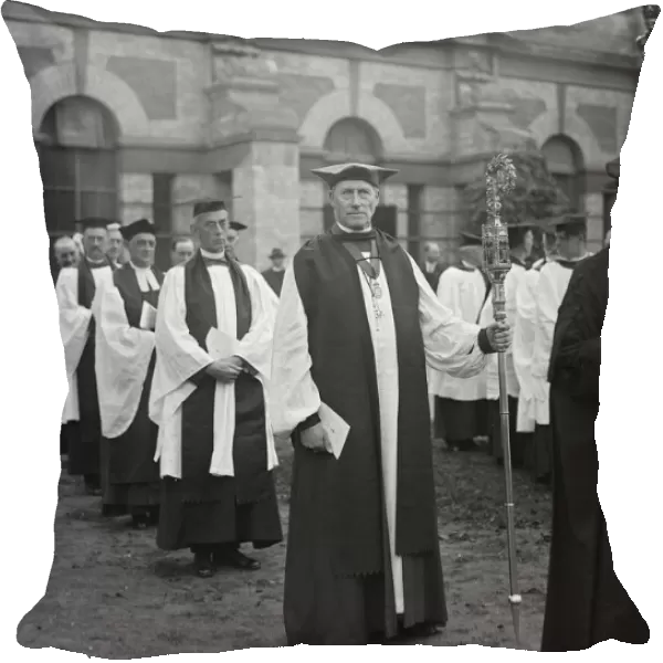 Church Pageantry. The Bishop of Gloucester in the procession. 2 October 1928