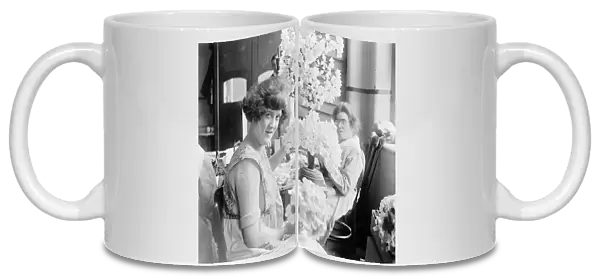 Ladies making preparations for Alexandra Rose Day 15 June 1922