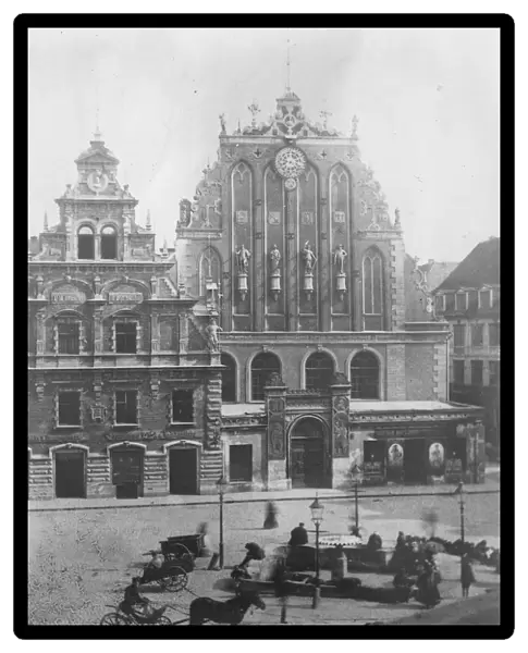 Town Hall and Famous House of the Blackheads 25 September 1920
