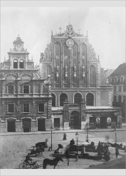 Town Hall and Famous House of the Blackheads 25 September 1920