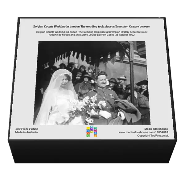 Belgian Counts Wedding in London The wedding took place at Brompton Oratory between