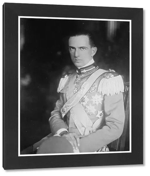 Prince of Piedmont. 18 November 1929