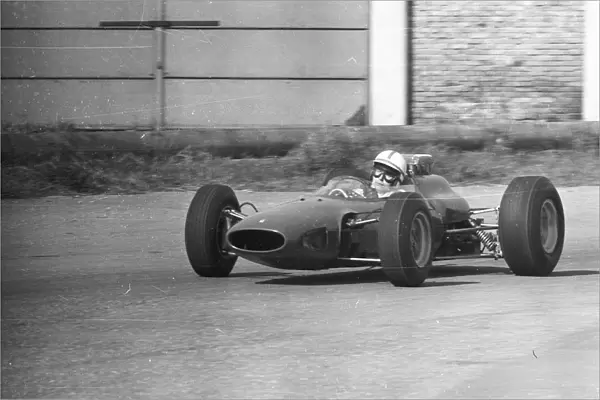 John Surtees in his first race back after an accident in Canada 17 March 1966