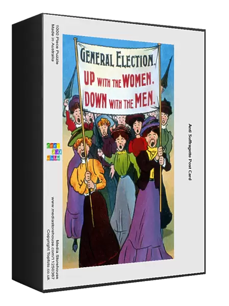Anti Suffragette Post Card