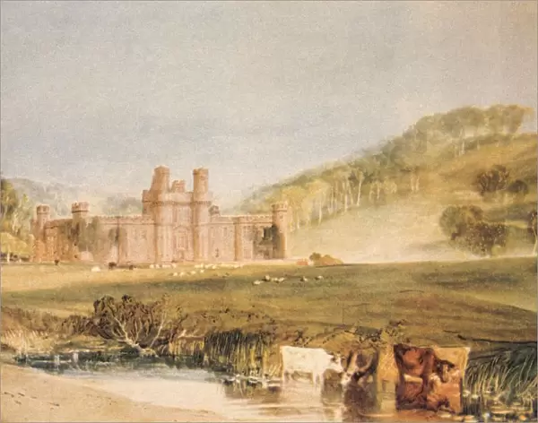Hurstmonceux Castle, Sussex by Turner Joseph Mallord William Turner (born in Covent Garden