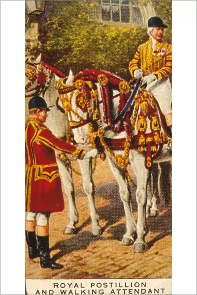 Royal Pastillon and Walking Attendant