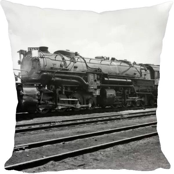 Mallet class steam locomotive. Purchased by the Union Pacific Railroad company