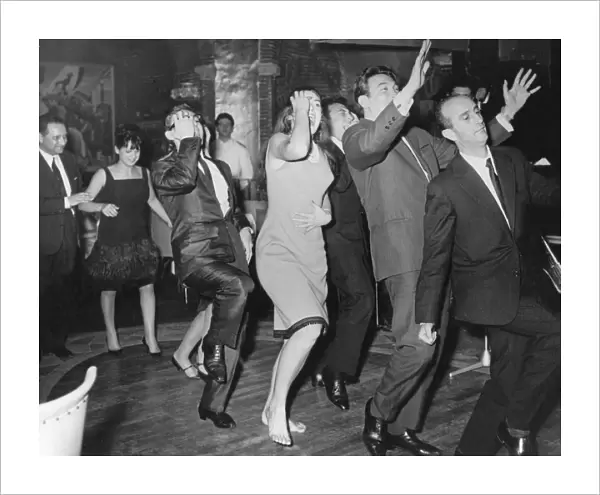 In 1962 The Hully Gully was the new dance craze to sweep across Europe, patrons