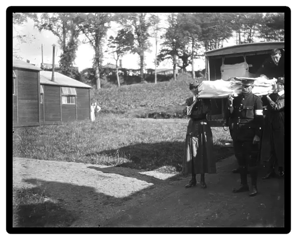 The Auxiliary Naval Hospital, Tregolls Road, Truro, Cornwall. 1918