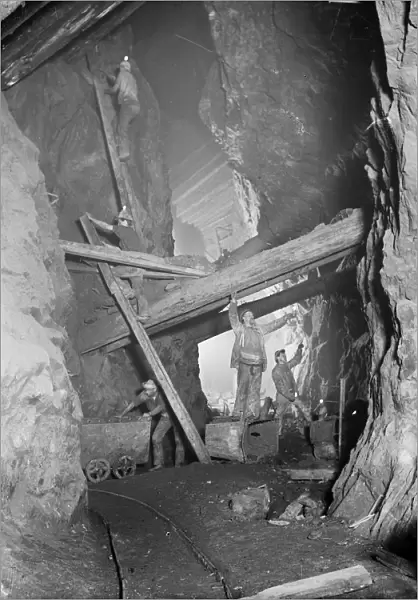 East Pool Mine, Illogan, Cornwall. 1893
