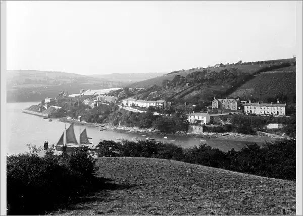 Malpas from St Michael Penkivel, Cornwall. Early 1900s