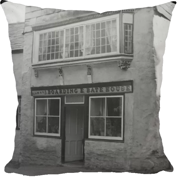 Boarding House and shop, St Columb Major, Cornwall. Around 1920