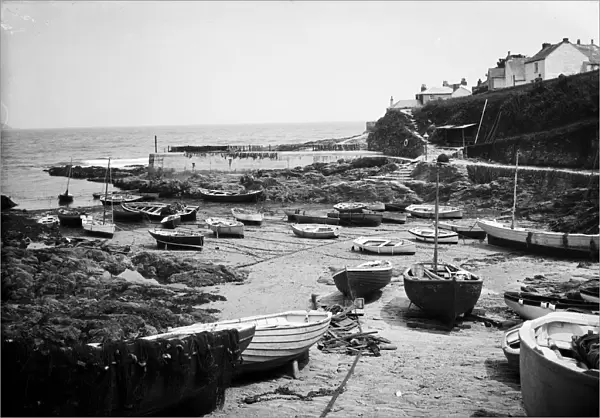 Portscatho harbour, Cornwall. 1912