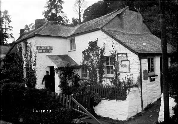 Old Post Office, Helford, Cornwall. Early 1900s