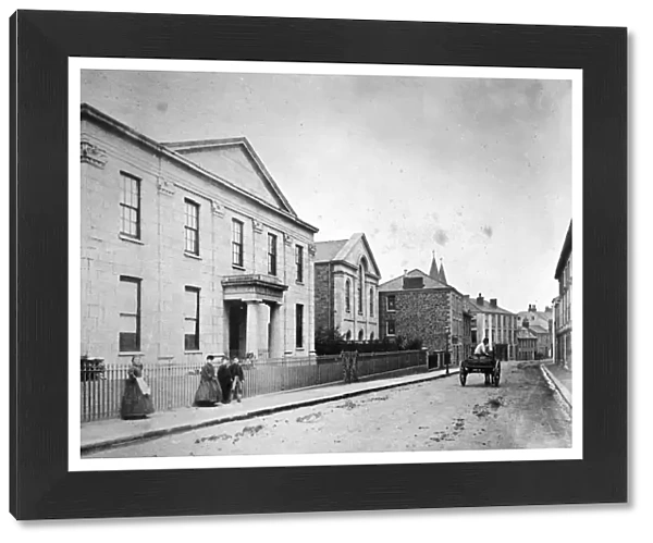 River Street, Truro, Cornwall. Late 1800s