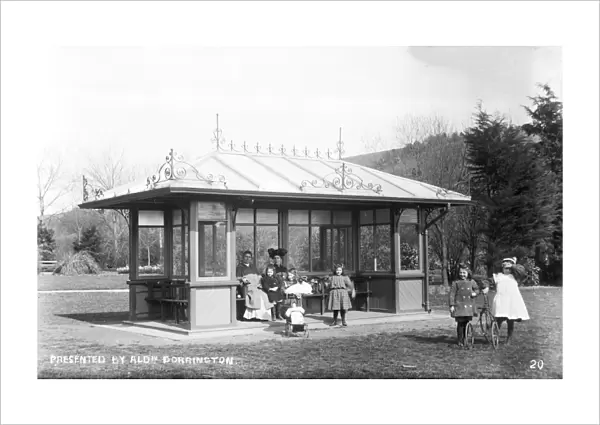 Boscawen Park, Truro, Cornwall. Possibly 1907