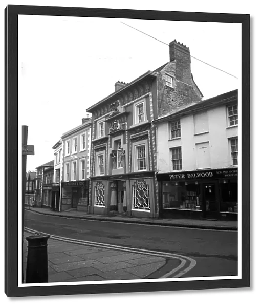 The Egyptian House, Chapel Street, Penzance, Cornwall. 1974