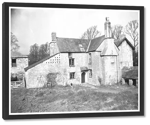 Trewhiddle Farmhouse, St Austell, Cornwall. 1962