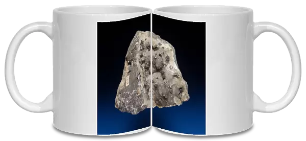 Galena, Sphalerite, Bitumen and Fluorite, Ashover, Derbyshire, England