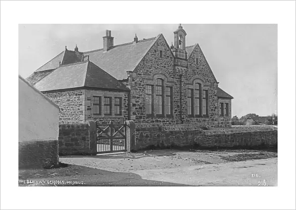 Wesleyan Board School, Probus, Cornwall. 1901