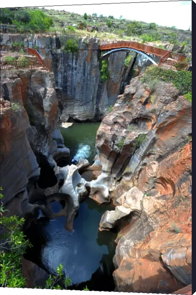 A view of Blyde River Canyon, the third largest canyon in the world called by locals